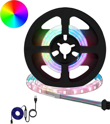 Produktbild von vidaXL LED-Streifen 12 stk. Schwarz und Transparent