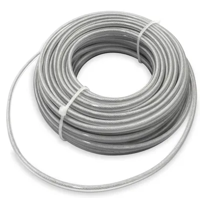 Obrázok produktu pre Strunová šnúra 0.07", 2.4mm, Oceľové jadro, Nylonový plášť, 15 m, Odolná proti opotrebovaniu