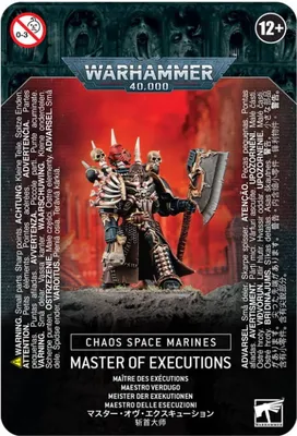 Produktbild von Warhammer 40.000 Chaos Space Marines Master of Executions