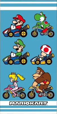 Immagine prodotto di Asciugamano per bambini Super Mario Kart