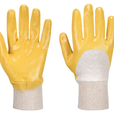 Produktbild von Portwest A330 Dünner Nitrilhandschuh Mit Strickbund Yellow Gr. L