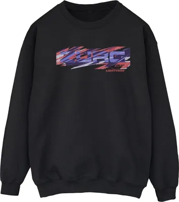 Produktbild von Disney - "Lightyear Zurg Graphic Title" Sweatshirt für Damen BI25124 (XL) (Schwarz)