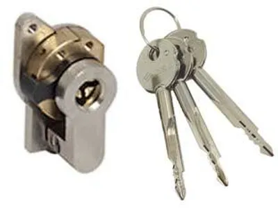 Obrázok produktu pre Závitové cylindrické vložky Cisa s profilovaným telom a krížovým kľúčom 02400100 - 02400100