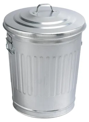 Image de Poubelle Galva 30l Guillouard Robustesse Galvanisée Et Durabilité - Guillouard