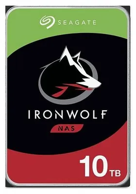 Productafbeelding van Interne NAS-schijf Seagate IronWolf ST10000VN000, 10 TB, 7200 RPM, 3,5 inch, trillingsbestendig