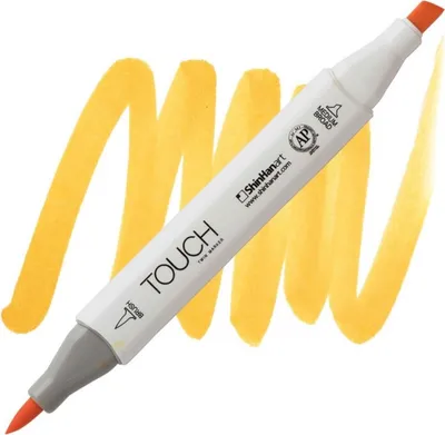 Zdjęcie produktu dla TOUCH dwustronny pędzel i dłuto, YR33 Melon żółty