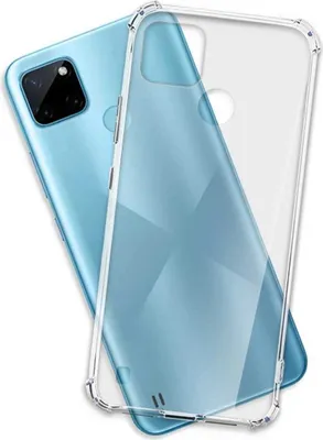 Produktbild von TPU Hülle Clear Armor Soft Case für Realme C21Y (RMX3261,RMX3263), Realme C25Y (RMX3265, 6.5'') - transparent
