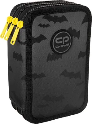 Image de Trousse à crayons avec accessoires Coolpack Jumper 3 Equipement de chauve-souris Trousse à crayons