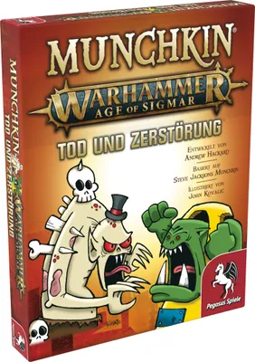 Obrázek produktu pro Munchkin Warhammer: Age of Sigmar - Death and Destruction [rozšíření]