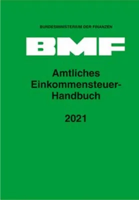 Produktbild von Amtliches Einkommensteuer-Handbuch 2021