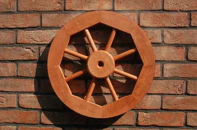 Produktbild von Wagenrad 48 cm hell