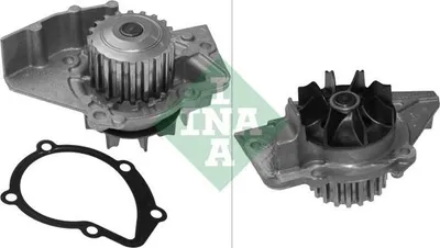 Produktbild von INA 538 0008 10 Kühlmittelpumpe Wasserpumpe passend für PEUGEOT 206 Schrägheck (2A/C) für FIAT DUCATO Pritsche/Fahrgestell (230) DUCATO Kasten (244)