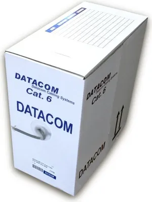 Obrázek produktu pro DATACOM UTP flex,Cat6 PVC,šedý,305m,lanko
