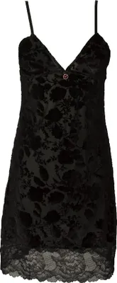 Obrázok produktu pre EMPORIO ARMANI Dámska nočná košieľka typu baby doll s nastaviteľnými ramienkami a vystuženou podprsenkou, č. výrobku 164591 2F206, S – IT II / CN 160/84A / BR P/MX CH, 46 % polyester, 41 % polyamid, 13 % Elastan