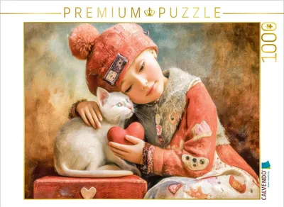 Produktbild von CALVENDO Puzzle Herzpoesie | 1000 Teile Lege-Größe 64x48cm Foto-Puzzle für glückliche Stunden