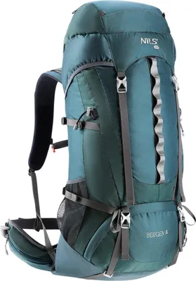 Image de Sac à dos de tourisme vert 65 L - Léger et résistant
