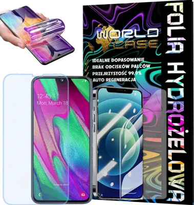 Obrázok produktu pre Ochranná Hydrogélová Fólia Pre Obrazovku Samsung A40 Silná Odolná