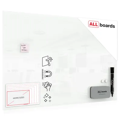 Produktbild von Glasboard - Weiß CLASSIC WHITE 150x100cm
