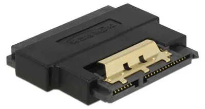Produktbild von DeLOCK 63945, SATA 22 pin, SATA 22 pin, Schwarz