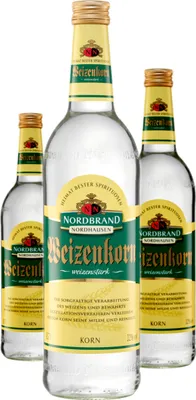 Produktbild von 3 x Nordbrand Nordhausen Weizenkorn
