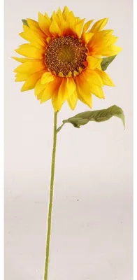 Produktbild von 12 Stück Künstliche Sonnenblume 75cm Kunstblume Set Strauß Dekoration