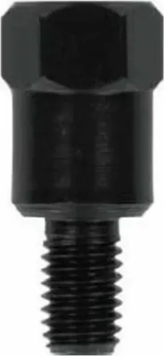 Imagen del producto de Adaptador para retrovisor, rosca Bcr M10x1.25, lado izquierdo (superior) > M10x1.25, lado derecho (inferior). Color: plateado. Talla única