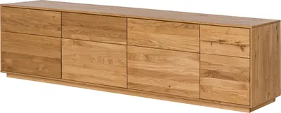 Produktbild von home24 Tv-Lowboard - Wildeiche Massiv