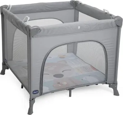 Immagine prodotto di Box, CHICCO Open Fawn, pieghevole, compatto, borsa per il trasporto inclusa, grigio