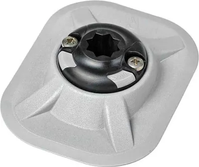 Produktbild von Railblaza Ribport-stützadapter Weiß,Grau 150 x 114 x 21 mm Weiß,Grau 150 x 114 x 21 mm