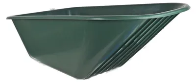 Produktbild von BPA Ersatzmulde Schubkarre 100L | Kunststoff PP | Grün | Langlebig **