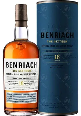 Immagine prodotto di BenRiach 16 anni Speyside Single Malt 43% 0,7L