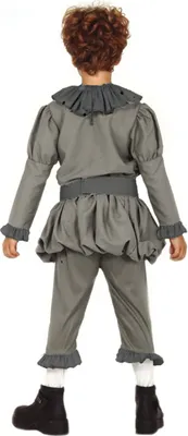 A child wearing a costume, shown from the back.