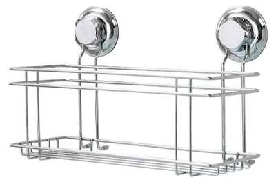 Produktbild von lagergestell mit Saugnapf 30 cm Stahl silber