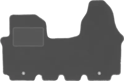 Produktbild von Graphit-Fußmatten für: Nissan Primastar Kastenwagen (2001-2014)