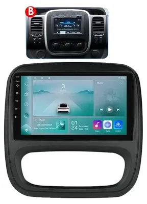 Obrázek produktu pro Autorádio s integrovaným navigačním systémem a bezdrátovým připojením, kompatibilní s vozy Opel Vivaro B (modelový rok 2014–2018), P1 B