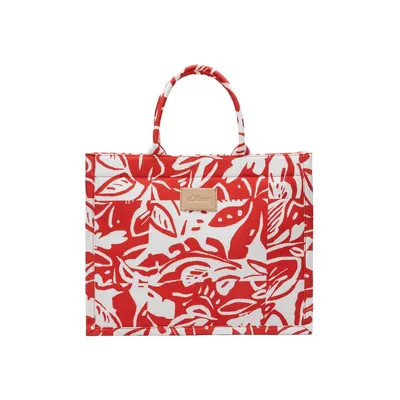 Produktbild von s.Oliver Schultertasche Shopper Orange mehrfarbig