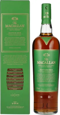 Produktbild von Macallan Edition 4 + Box 700ml 48,4% Vol.