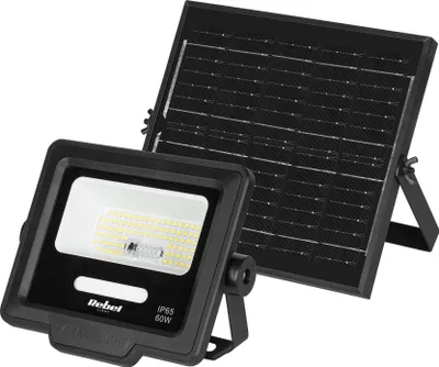 Obrázek produktu pro Rebel URZ3626 Solární reflektor s dálkovým ovládáním, 60W, 6800K