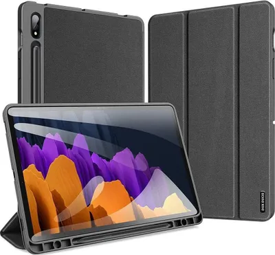 Produktbild von Schutzhülle Dux Ducis Domo für Galaxy Tab S7 / S8, Schwarz