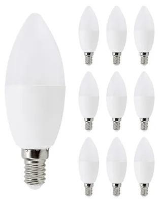 Produktbild von Bemko LED-Lampe E14 7.5W 720lm 3000K C37, 10 Stück
