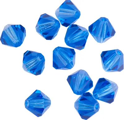 Produktbild von Pracht Creatives Hobby GmbH Glasschliffperle 6mm sapphire sapphire