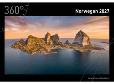 Obrázok produktu pre Premium Norwegen Kalender 2027 von Petra und Gerhard Zwerger-Schoner, 50 x 35 cm