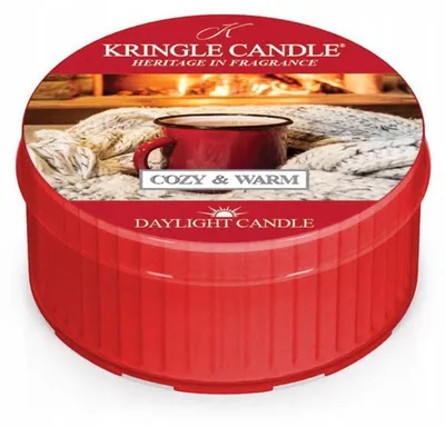 Imagen del producto de Vela Kringle Candle "Daylight Cozy & Warm" con 1 mecha