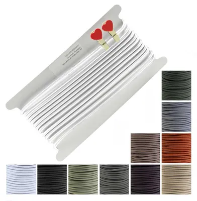 Produktbild von 5m extra starke Gummikordel Expanderseil Rundgummi Farbwahl Größenwahl, Größe:5 mm x 5 m, Farbe:weiß