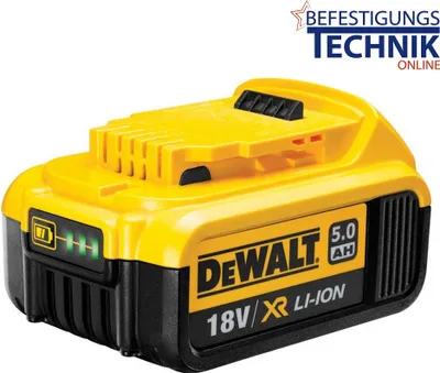 Obrázek produktu pro DeWALT DCB184, Baterie, Lithium-ion (Li-ion), 5 Ah, 18 V, DeWalt, DEWALT XR 18V