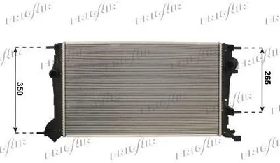 Produktbild von FRIGAIR 0109.3095 Kühler Wasserkühler Motorkühler für RENAULT MEGANE III Grandtour (KZ0/1) Scénic III (JZ0/1) GRAND SCÉNIC III (JZ0/1)