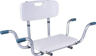 Image de ANTAR Recessed bath bench with back rest AT51032