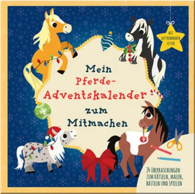 Produktbild von Mein Mein Pferde-Adventskalender zum Mitmachen