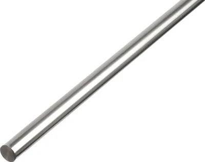 Image de Alberts 499266 Barre ronde, aluminium, naturel, 1000 x 12 mm, set de 4