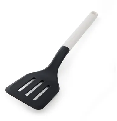 Produktbild von KitchenAid KHA002OHPNG Pfannenwender mit Schlitzen Porzellanweiß Hitzebeständig